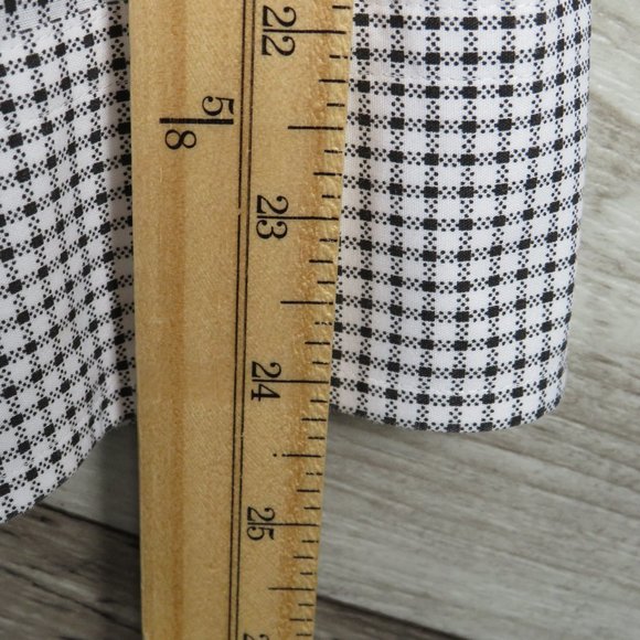 Club Room* Men's Long Sleeve Button Down Curved Hem BOHO‎ Print Shirt~ Size XL - Picture 8 of 12